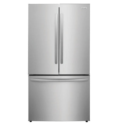 Frigidaire - 36 in 28.8 cu. ft. Standard Depth French Door Refrigerator in with Internal Water Dispenser - Stainless Steel  - FRFN2813AF- SN 4A41913261