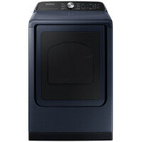 BLP00782 - Samsung 7.4 cu. ft. Vented Smart Gas Dryer in Brushed Navy Blue with Pet Care Dry and Steam Sanitize+ - DVG54CG7150DA