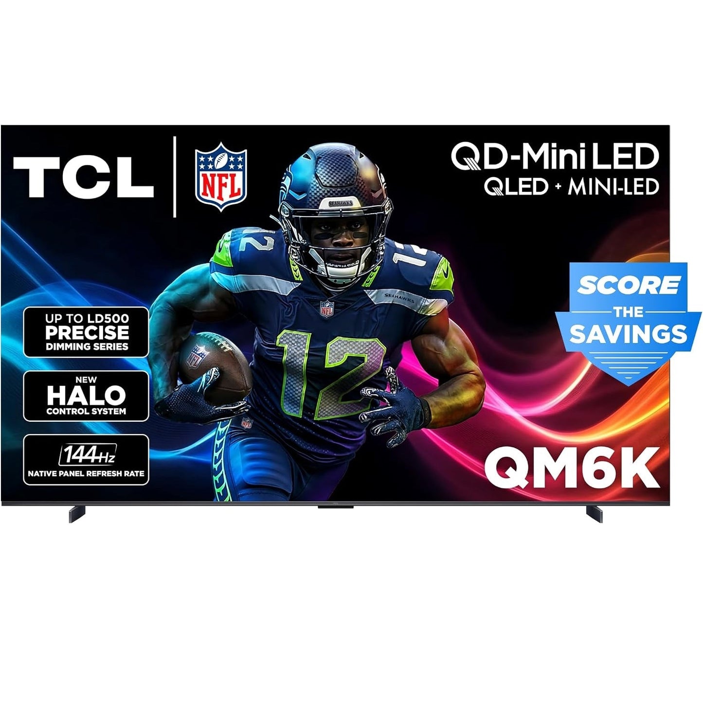 TCL - 98" Class QM6K Series 4K UHD HDR QD Mini LED Smart TV with Google TV 98QM6K-O
