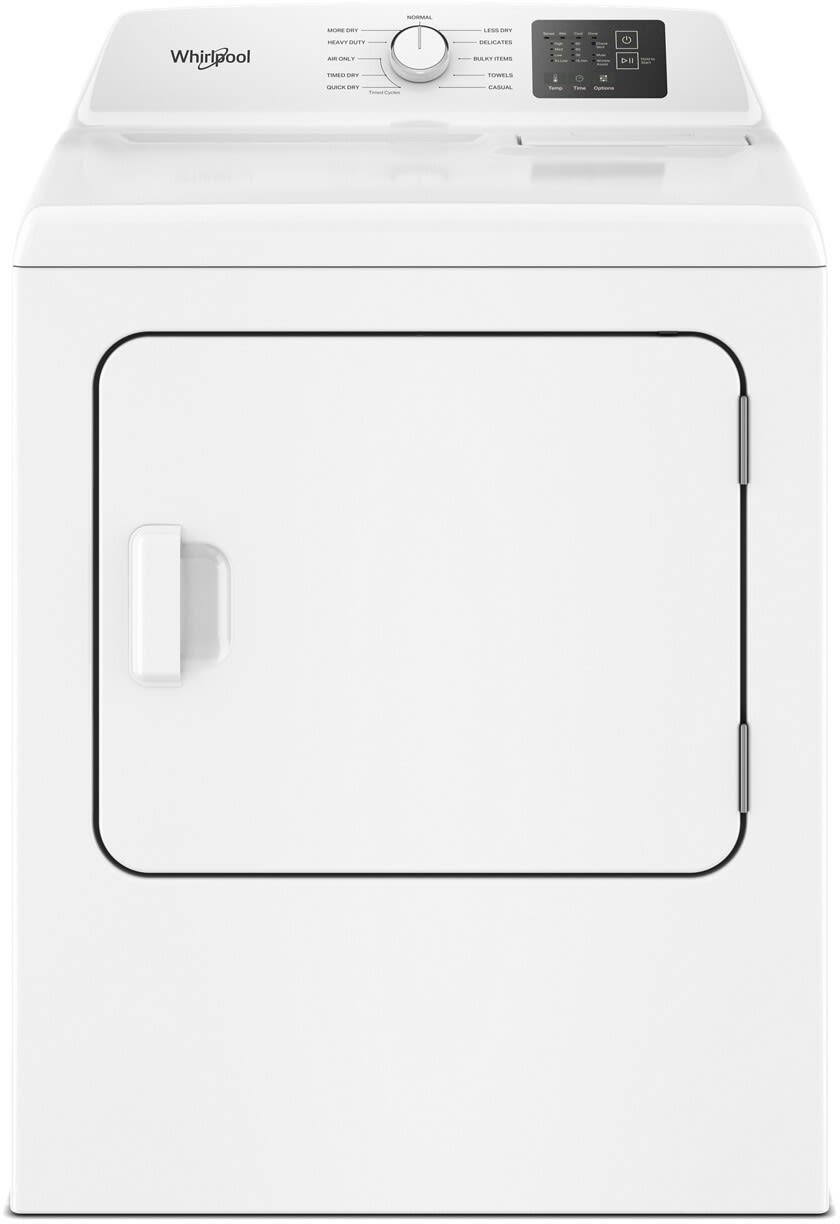 BLP00390 - Whirlpool 7.0 cu. ft. Electric Long Vent Dryer with Adaptive Dry - Vented Top Load Matching