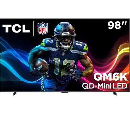 TCL - 98" Class QM6K Series 4K UHD HDR QD Mini LED Smart TV with Google TV 98QM6K-O