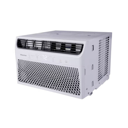 Hisense 450-sq ft Window Air Conditioner 115-Volt; 10,000 BTU 3 modes (Cooling, Fan, Dehumidifier), Noise Level dB 53, Wi-Fi Enabled, Remote control, AW1022CW1W-C