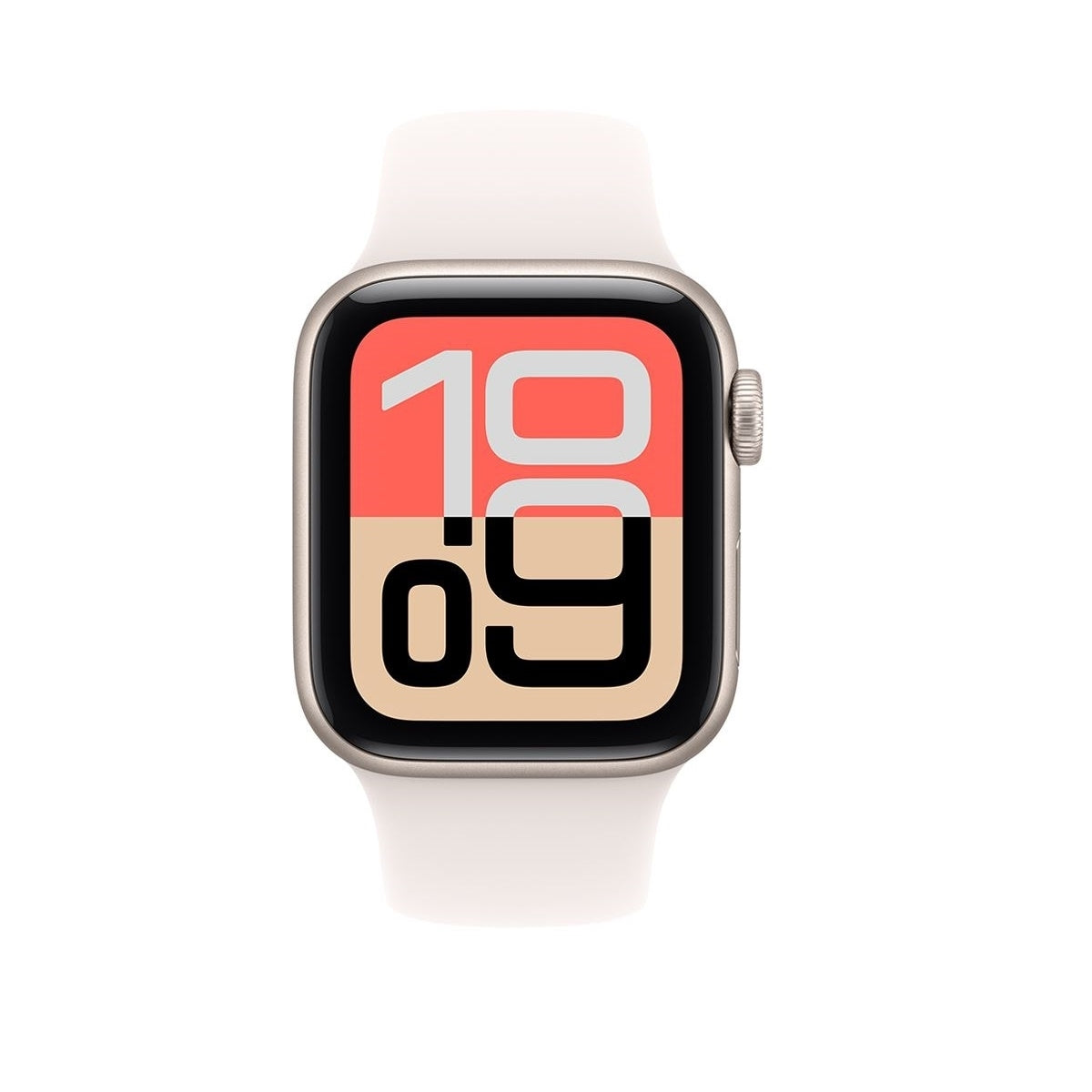 Apple Watch SE 3 40mm Starlight Aluminum Case GPS Starlight Sport Band MEH34LW/A