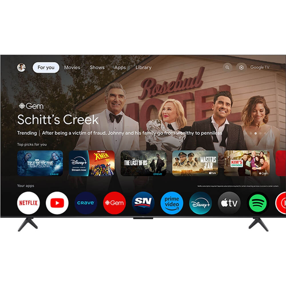 TCL 85" QM6K 4K UHD HDR QD Mini LED Smart TV with Google TV 85QM6K