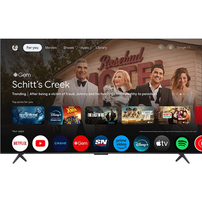 TCL 85" QM6K 4K UHD HDR QD Mini LED Smart TV with Google TV 85QM6K