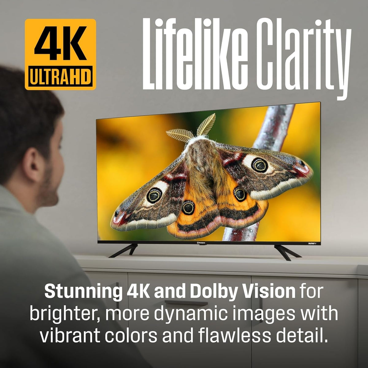 Westinghouse - 50-inch Smart 4K XUMO UHD TV, HDR10, Dolby Vision & Atmos WX50UX4800