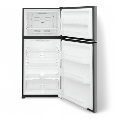 Frigidaire - 20.0 Cu. Ft. Top Freezer Refrigerator - Stainless Steel  - FFTR2045VS- SN BA40207418