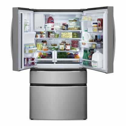 Frigidaire Gallery - 21.5 Cu. Ft. Counter-Depth 4-Door French Door Refrigerator - Stainless Steel  - GRMC2273CF- SN 1K42370578