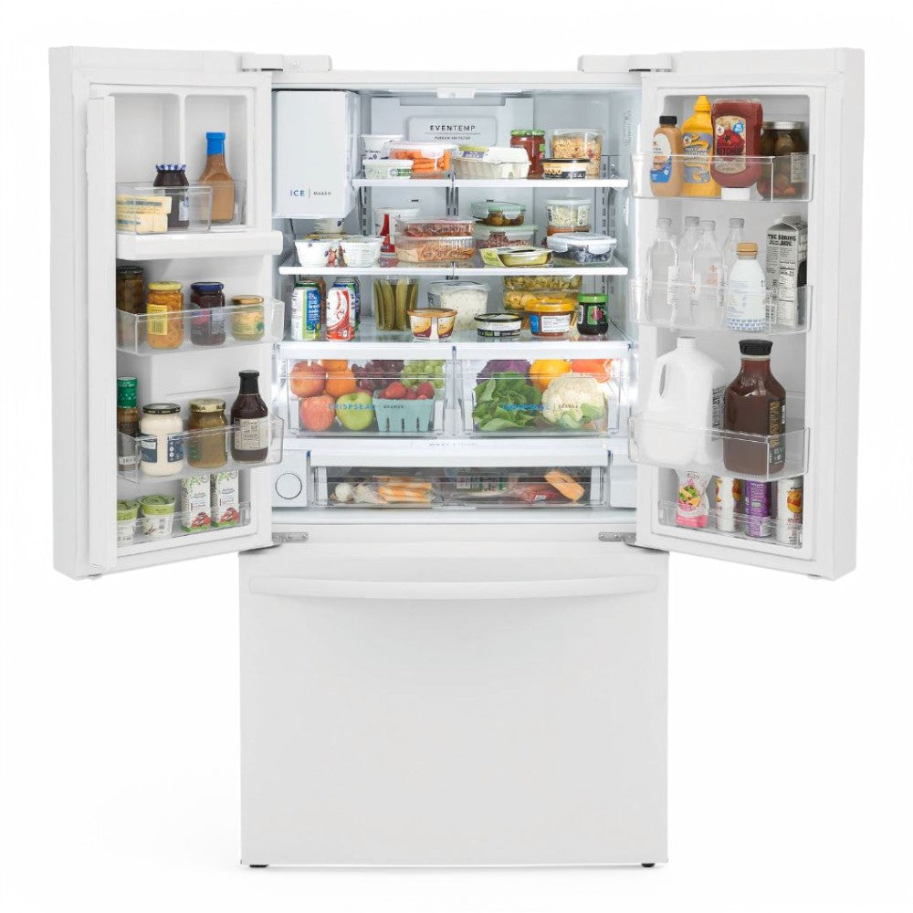 Frigidaire - 27.8 Cu. Ft. French Door Refrigerator - White  - FRFS2823AW- SN 4A43607045