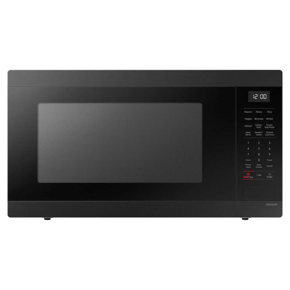 BLP00714 - SAMSUNG 1.9 cu. ft. Countertop Microwave with Sensor Cooking, Matte Black Stainless Steel - MS19DG8500MTA
