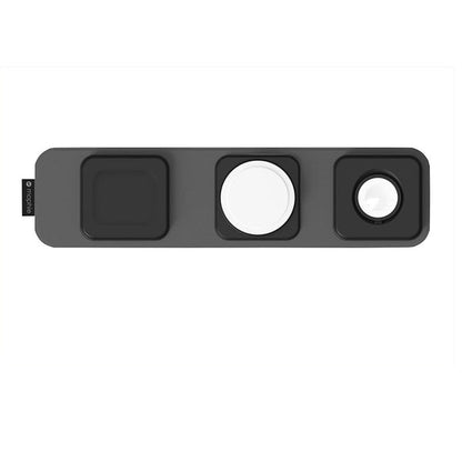 Mophie 3-in-1 Travel Charger with MagSafe, Portable Wireless Charging Hub, Built-in magnetic Apple Watch Charger - WRLS-TRIFOLD-MS-WATCH-A 401315418