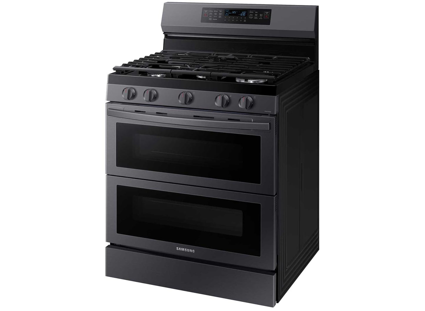 BLP00718 - Samsung 30 in. 5-Burner Freestanding Smart Double Oven Gas Range - NX60A6751SGAA