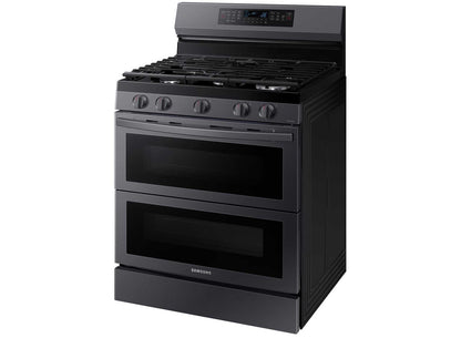 BLP00718 - Samsung 30 in. 5-Burner Freestanding Smart Double Oven Gas Range - NX60A6751SGAA