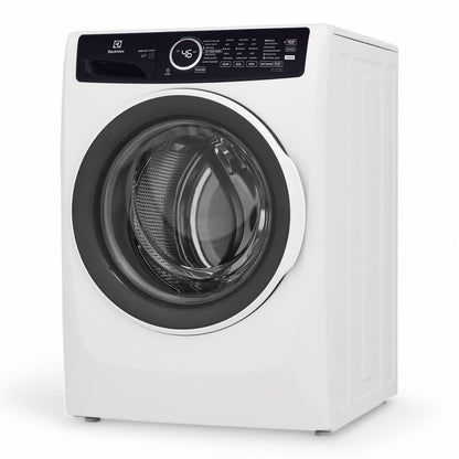 Electrolux - 4.5 Cu.Ft. Stackable Front Load Washer with Steam and LuxCare Wash System - White - ELFW7437AW- SN 4C42201123