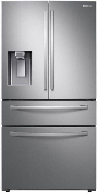 BLP00645 - Samsung - 28 Cu. Ft. 4-Door French Door Smart Refrigerator with FlexZone Drawer - RF28R7201SRAA