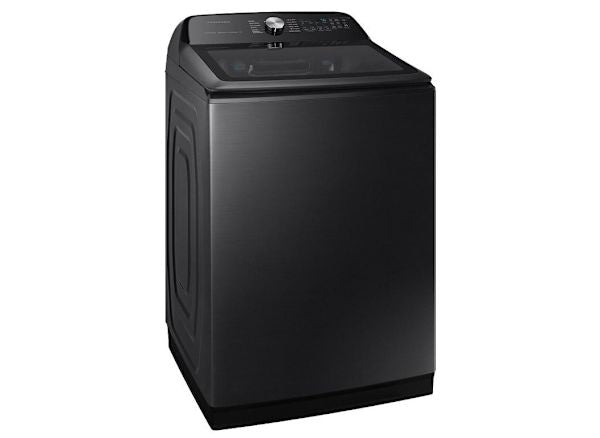 BLP00773 - Samsung 5.2 cu. ft. High-Efficiency Large Capacity Smart Top Load Washer in Brushed Black - WA52DG5500AVU