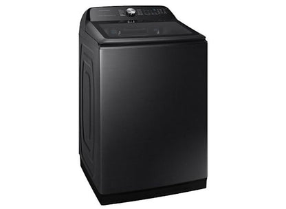 BLP00773 - Samsung 5.2 cu. ft. High-Efficiency Large Capacity Smart Top Load Washer in Brushed Black - WA52DG5500AVU