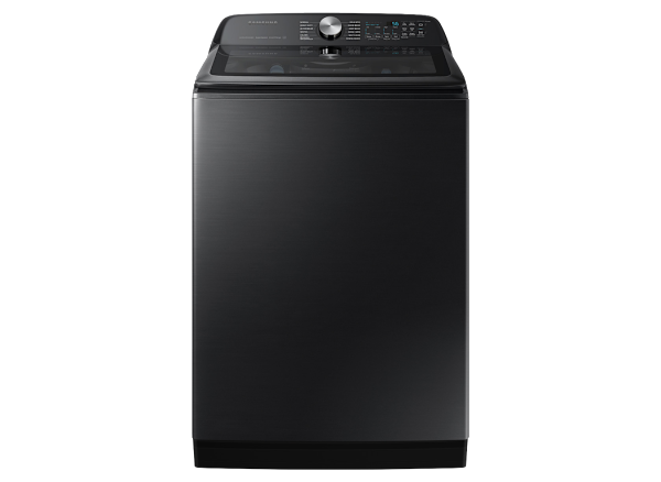 BLP00698 - Samsung 5.2 cu. ft. High-Efficiency Large Capacity Smart Top Load Washer in Brushed Black - WA52DG5500AVU