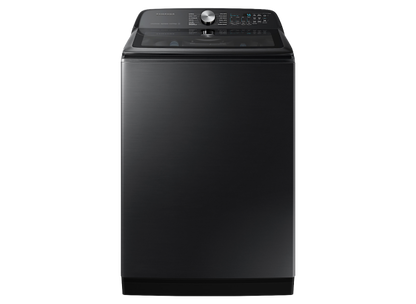 BLP00698 - Samsung 5.2 cu. ft. High-Efficiency Large Capacity Smart Top Load Washer in Brushed Black - WA52DG5500AVU