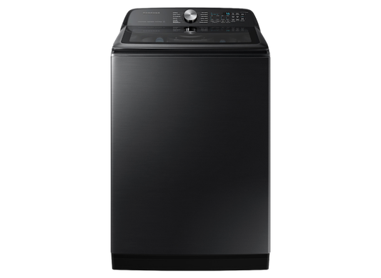 BLP00698 - Samsung 5.2 cu. ft. High-Efficiency Large Capacity Smart Top Load Washer in Brushed Black - WA52DG5500AVU