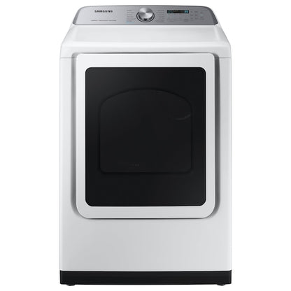 BLP00329 - Samsung - 7.4 cu. ft. Smart Electric Dryer with Steam Sanitize+ - White