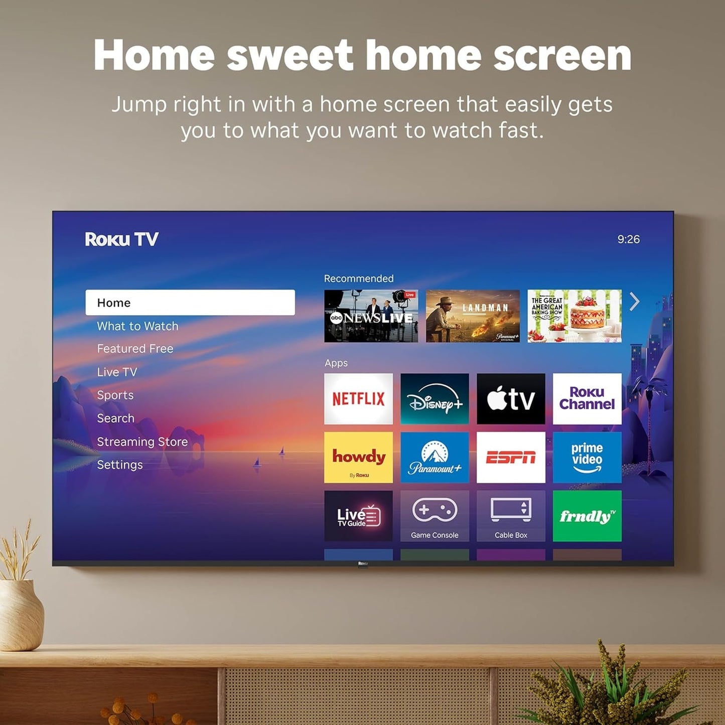 Roku 50" Class Select Series 4K QLED Smart RokuTV (2026) 50R5D5