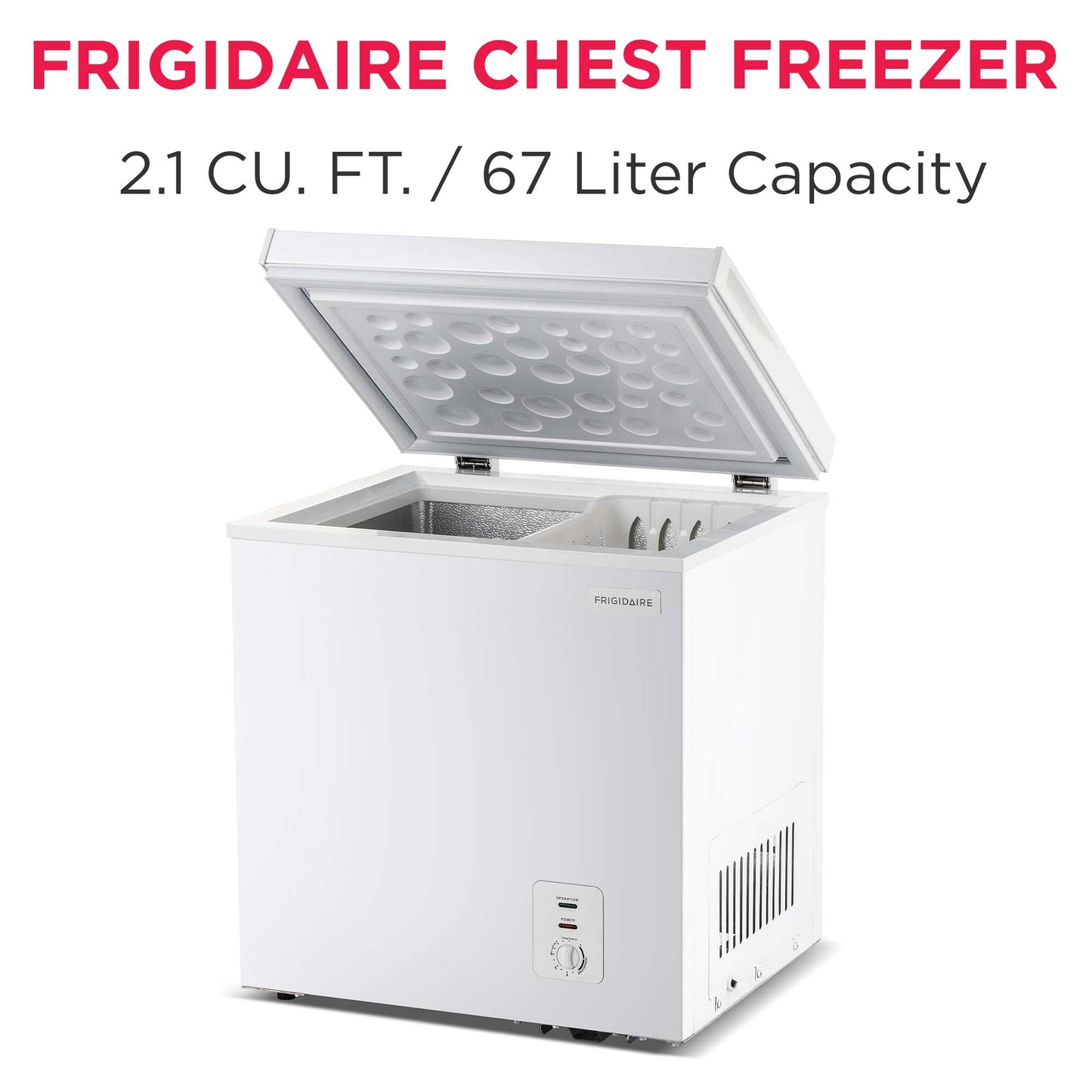 AC260054 Frigidaire 2.1-cu ft Garage Ready Chest Freezer