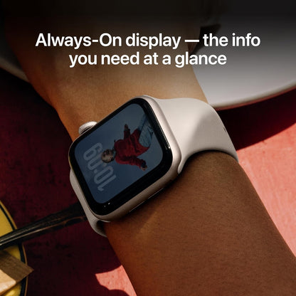 Apple Watch SE 3 40mm Starlight Aluminum Case GPS Starlight Sport Band MEH34LW/A