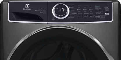 Electrolux - 4.5 Cu.Ft. Stackable Front Load Washer with Steam and SmartBoost Wash System - Titanium - ELFW7637AT- SN 4C42807180