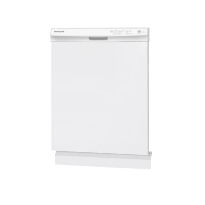 Frigidaire - 24 in Front Control Built-In Tall Tub Dishwasher with 4-cycles and DishSense Sensor Technology - White  - FDPC4314AW- SN TH44000153