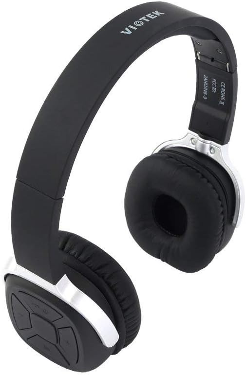Viotek Ultra-Soft NB-9 Wireless Bluetooth Headphones with Mic Headset