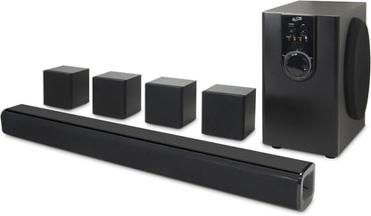 Live IHTB142B0 5.1 Channel Bluetooth Home Theater System, Black /80W  ILIVE5.1-R