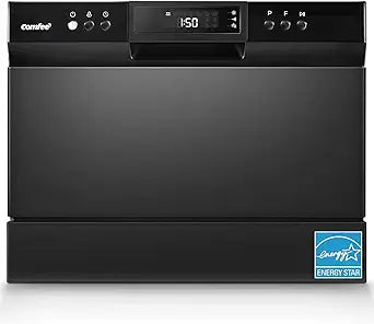 4 PLATES DISHWASHER, BLACK CDC22P1BBB-R