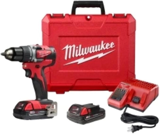 AC250031 Milwaukee 2801-22CT M18 Compact Brushless 1/2" Drill Driver Kit