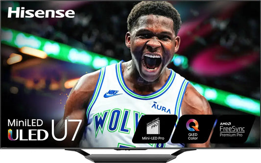 Hisense - 55" Class U7 Series Mini-LED 4K UHD QLED Smart Google TV  55U7N-C