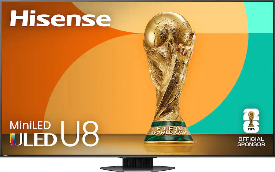 AZ0000000002407 Hisense - 55" Class U8 Series MiniLED QLED UHD 4K HDR Smart Google TV 55U8QG As Is No Warranty