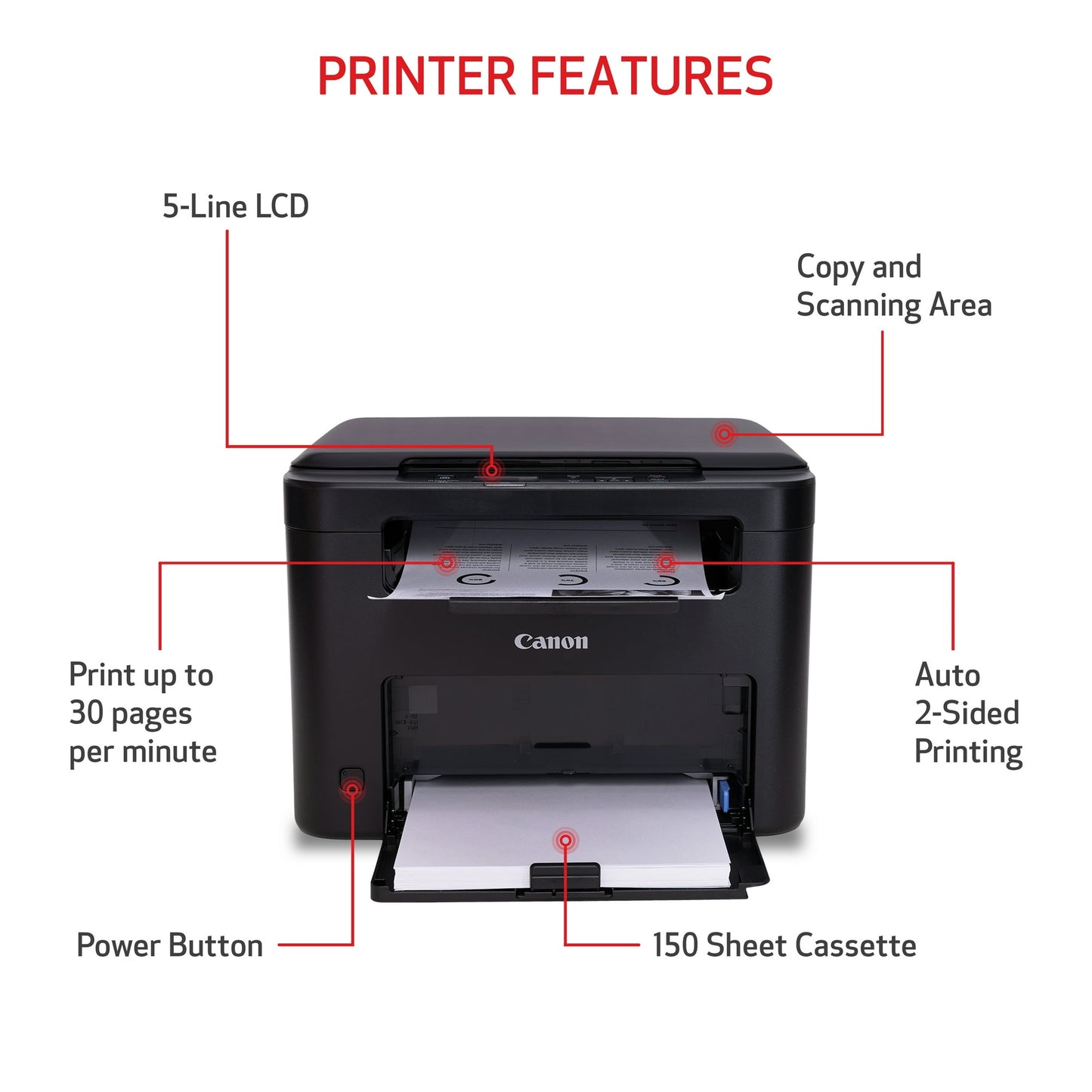 Canon imageCLASS MF272dw - Multifunction, Wireless, Duplex Laser Printer MF272DW-CD