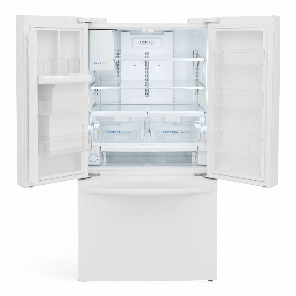 Frigidaire - 27.8 Cu. Ft. French Door Refrigerator - White  - FRFS2823AW- SN 4A43607045