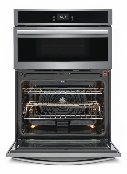 Frigidaire Gallery - 30'' Wall Oven and Microwave Combination - Stainless Steel - GCWM3067AF- SN VF40907110