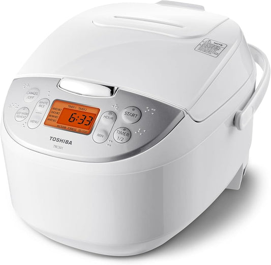 TOSHIBA 10 CUP RICE COOKER WHITE TRCS01-R