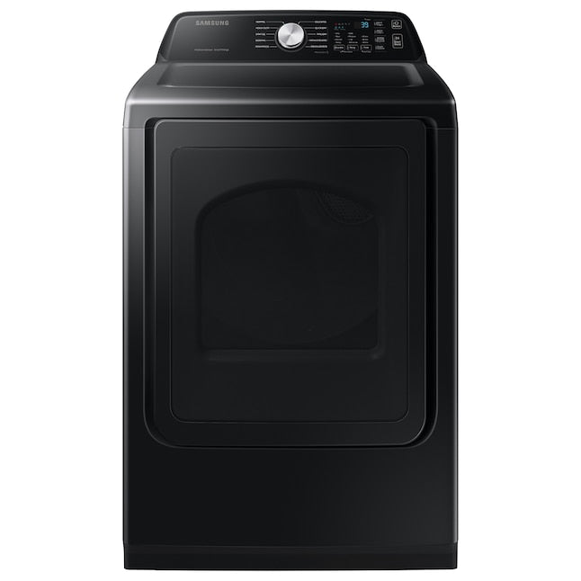 BLP00330 - Samsung - 7.4 cu. ft. Smart Electric Dryer with Sensor Dry in Brushed Black