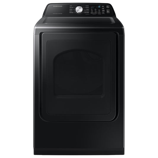 BLP00330 - Samsung - 7.4 cu. ft. Smart Electric Dryer with Sensor Dry in Brushed Black