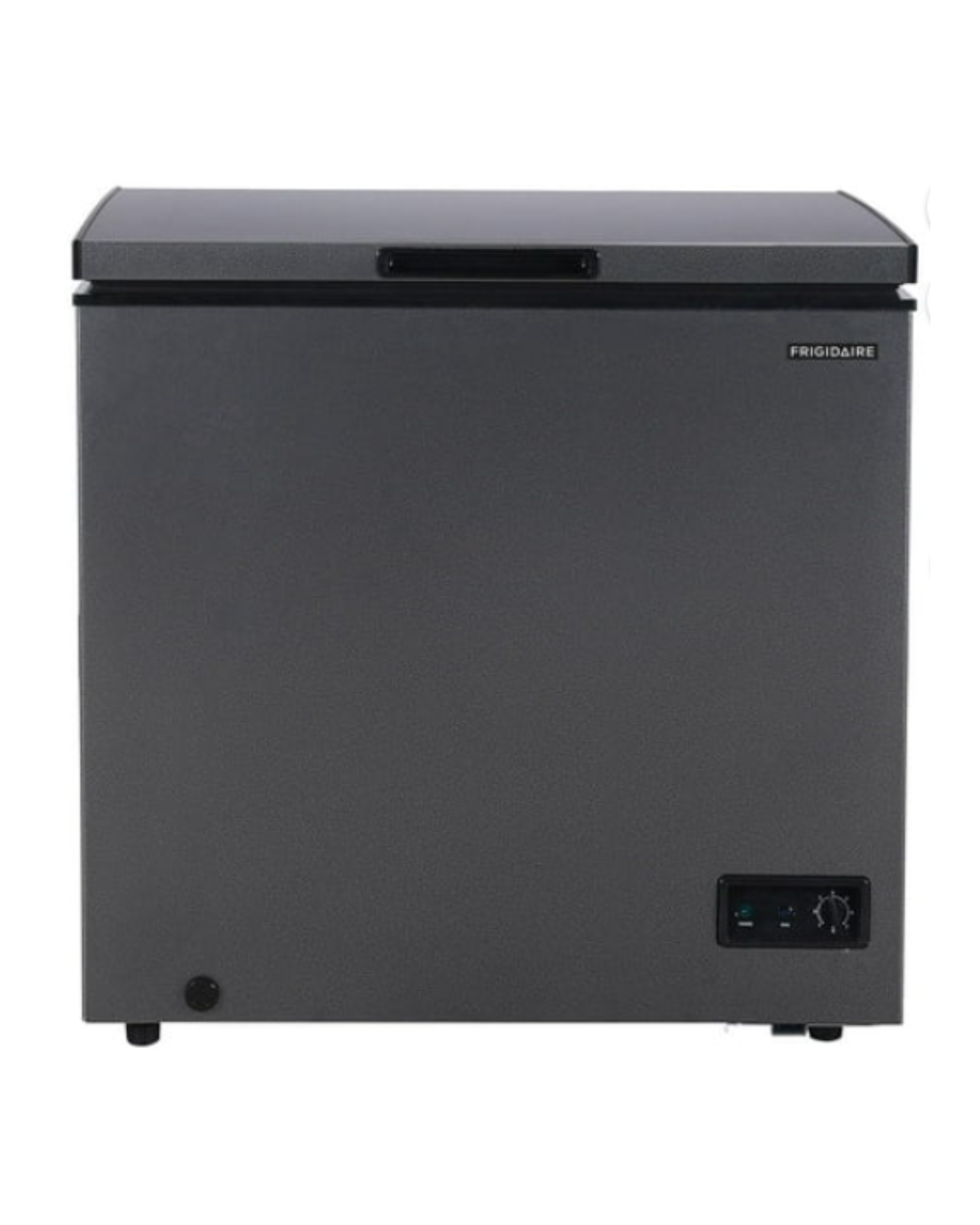 AC250255 34.5 in. W 7 cu. ft. Manual Defrost Chest Freezer, Granite Design Deep Freezer with Adjustable Thermostat in Black
