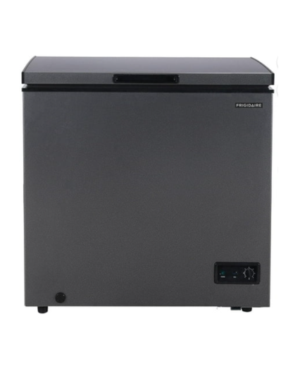 AC250255 34.5 in. W 7 cu. ft. Manual Defrost Chest Freezer, Granite Design Deep Freezer with Adjustable Thermostat in Black