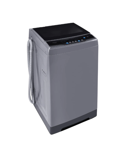 COMFEE’ 1.6 Cu.ft Portable Washing Machine, 11lbs Capacity Fully Automatic Compact Washer with Wheels, 6 Wash Programs Laundry Drain Pump, Ideal for Apartments, RV, Camping, Magnetic Gray CLV16N2AMG-R