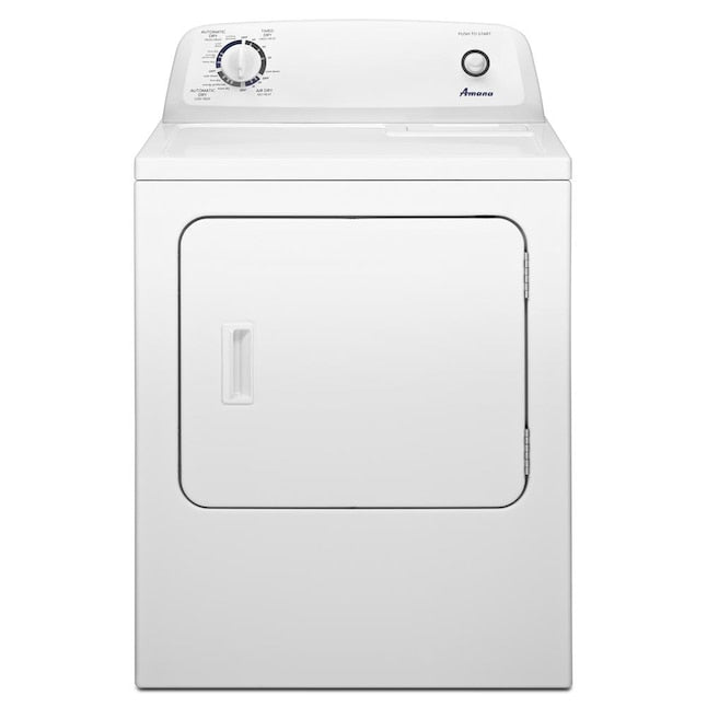 BLP00389 - Amana - 6.5 Cu. Ft. Electric Dryer with Automatic Dryness Control - White
