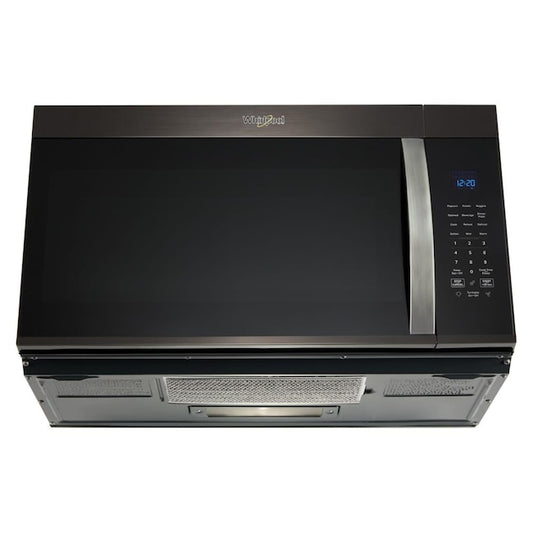 BLP00427 - Whirlpool 30 in. Over-the-Range Microwave in Black Stainless Finish with Sensor Cooking