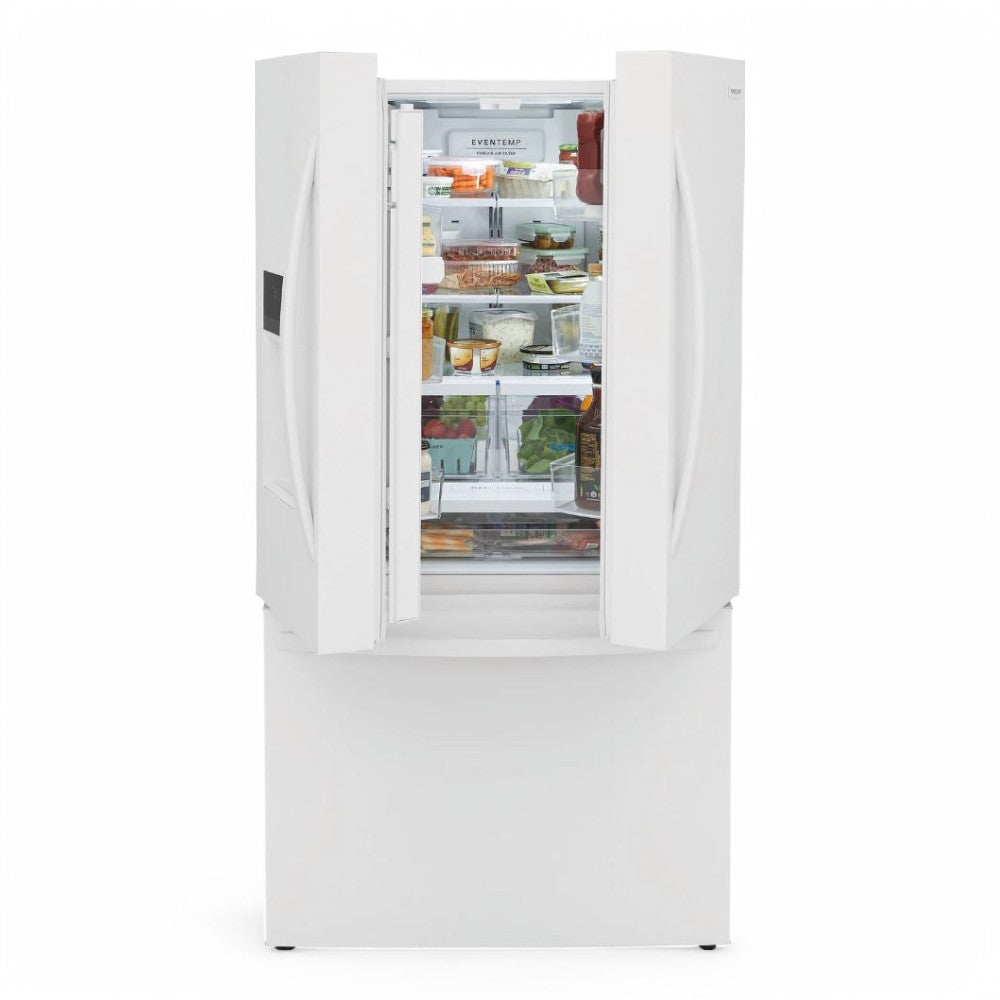 Frigidaire - 27.8 Cu. Ft. French Door Refrigerator - White  - FRFS2823AW- SN 4A43607045