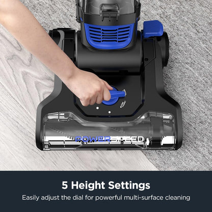 Eureka Lightweight Powerful Upright Vacuum Cleaner for Carpet and Hard Floor, NEU280-R
