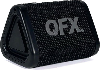 QFX BT-ZXO IPX-7 Rechargeable Waterproof Bluetooth Speaker BT-ZX0-R